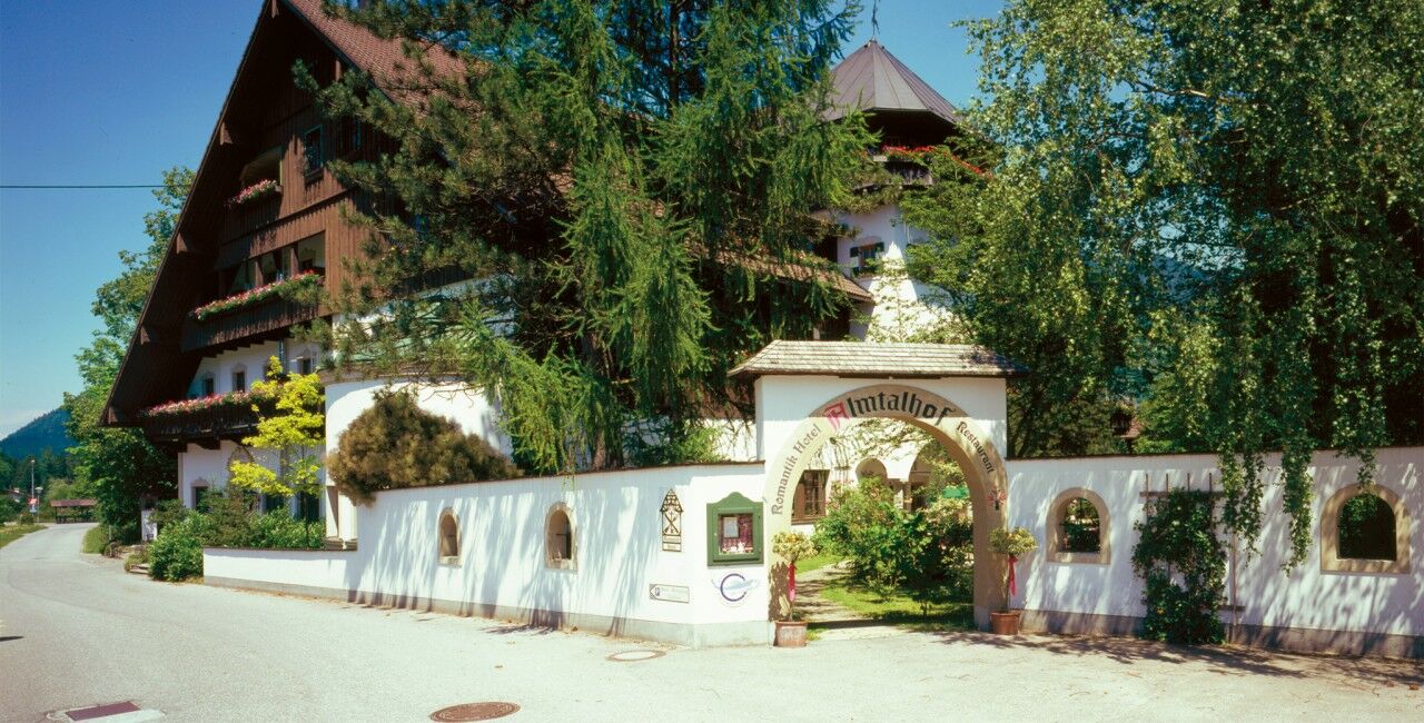 Romantikhotel Almtalhof Grünau im Almtal Exteriör bild